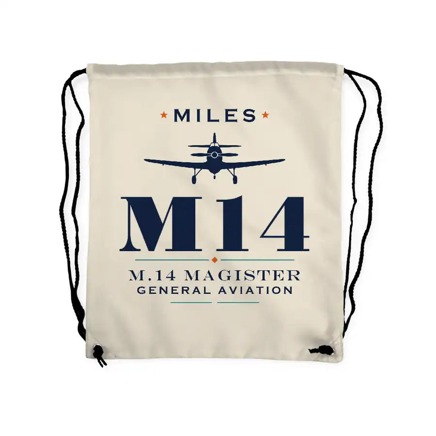 Miles M.14 Magister - Drawstring Bag - Heritage - Beige