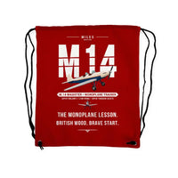 Thumbnail for Miles M.14 Magister - Drawstring Bag - Original - Red