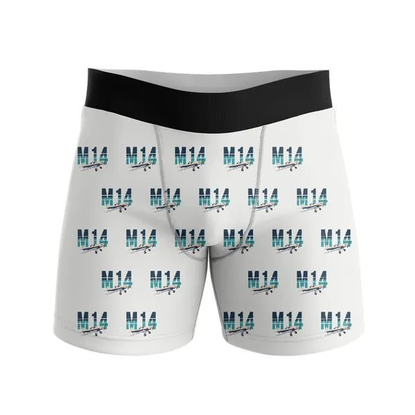 Miles M.14 Magister - Men Boxers - Original Pattern - White