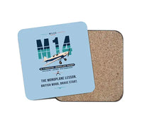 Thumbnail for Miles M.14 Magister - Original - Coaster - Light Blue