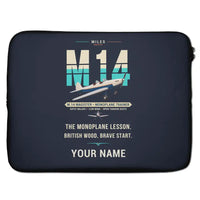 Thumbnail for Miles M.14 Magister - Original + Name - Laptop Sleeve