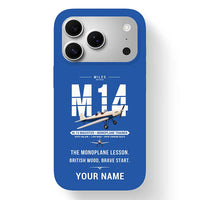 Thumbnail for Miles M.14 Magister - Original + Name - MagSafe iPhone 17 Pro - Blue