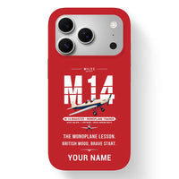 Thumbnail for Miles M.14 Magister - Original + Name - MagSafe iPhone 17 Pro - Red