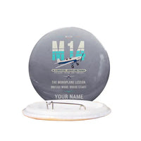 Thumbnail for Miles M.14 Magister - Original + Name - Pin - Gray