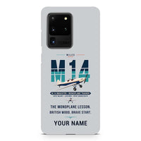 Thumbnail for Miles M.14 Magister - Original + Name - Samsung Case - Light Gray
