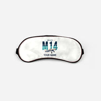 Thumbnail for Miles M.14 Magister - Original + Name - Sleep Mask - White