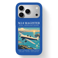Thumbnail for Miles M.14 Magister - Poster - MagSafe iPhone 17 Pro - Blue