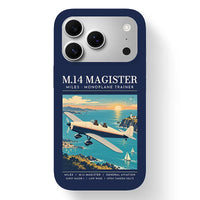 Thumbnail for Miles M.14 Magister - Poster - MagSafe iPhone 17 Pro - Navy Blue