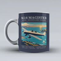 Thumbnail for Miles M.14 Magister - Poster - Mug - Dark Blue
