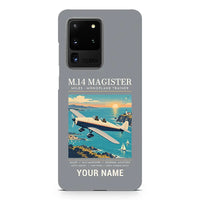 Thumbnail for Miles M.14 Magister - Poster + Name - Samsung Case - Gray