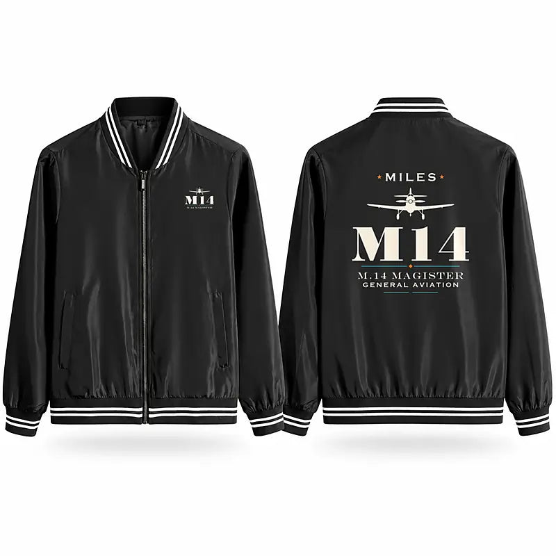 Miles M.14 Magister Stylish Jackets - Baseball Collar - Heritage - Black