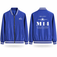 Thumbnail for Miles M.14 Magister Stylish Jackets - Baseball Collar - Heritage - Royal Blue