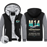 Thumbnail for Miles M.14 Magister Zipped Sweatshirts - Original - Black & Gray
