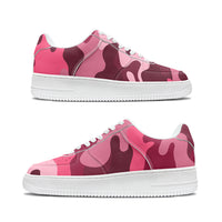 Thumbnail for Military Camouflage Red Designed Low Top Sport Sneakers & Shoes