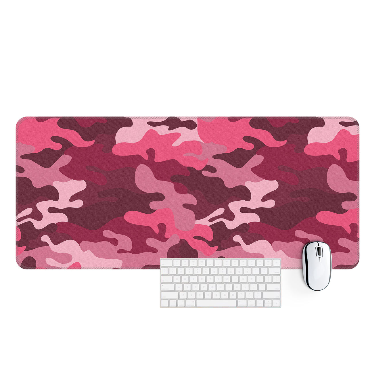 Military Camouflage Red Designed Desk Mats
