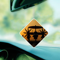 Thumbnail for Military Plane at Sunset Designed Car Air Fresheners