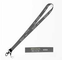 Thumbnail for Mission Beach City Series lanyard - gray
