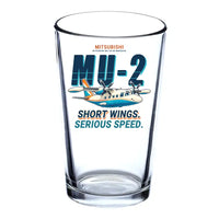 Thumbnail for Mitsubishi MU-2B-60 Marquise - Cartoon - Beer & Water Glass