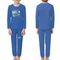 Thumbnail for Mitsubishi MU-2B-60 Marquise - Children Pajamas - Original Chest - Blue