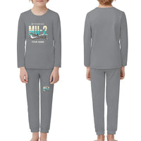 Thumbnail for Mitsubishi MU-2B-60 Marquise - Children Pajamas - Original Chest + Name - Gray