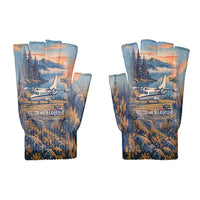 Thumbnail for Mitsubishi MU-2B-60 Marquise - Gloves - Cut - 3D - Full Print