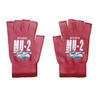 Thumbnail for Mitsubishi MU-2B-60 Marquise - Gloves - Cut - Cartoon - Red