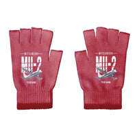 Thumbnail for Mitsubishi MU-2B-60 Marquise - Gloves - Cut - Original + Name - Red