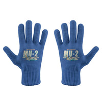 Thumbnail for Mitsubishi MU-2B-60 Marquise - Gloves - Full - Cartoon - Blue