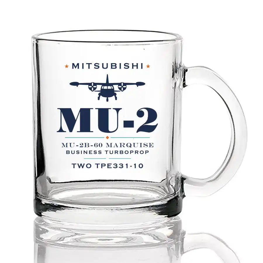 Mitsubishi MU-2B-60 Marquise - Heritage - Coffee & Tea Glass