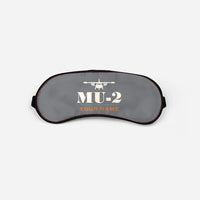 Thumbnail for Mitsubishi MU-2B-60 Marquise - Heritage + Name - Sleep Mask - Gray