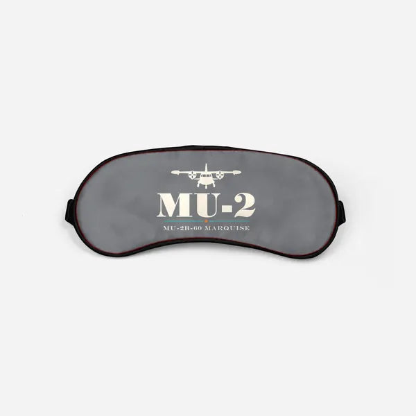 Mitsubishi MU-2B-60 Marquise - Heritage - Sleep Mask - Gray