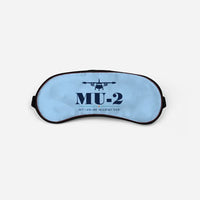 Thumbnail for Mitsubishi MU-2B-60 Marquise - Heritage - Sleep Mask - Light Blue