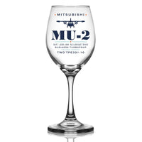 Thumbnail for Mitsubishi MU-2B-60 Marquise - Heritage - Wine Glass