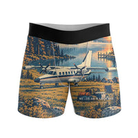 Thumbnail for Mitsubishi MU-2B-60 Marquise - Men Boxers - 3D - Full Print