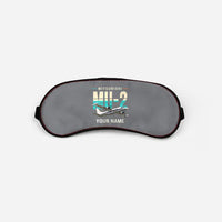 Thumbnail for Mitsubishi MU-2B-60 Marquise - Original + Name - Sleep Mask - Gray