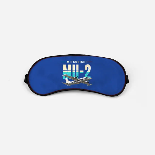 Mitsubishi MU-2B-60 Marquise - Original - Sleep Mask - Blue