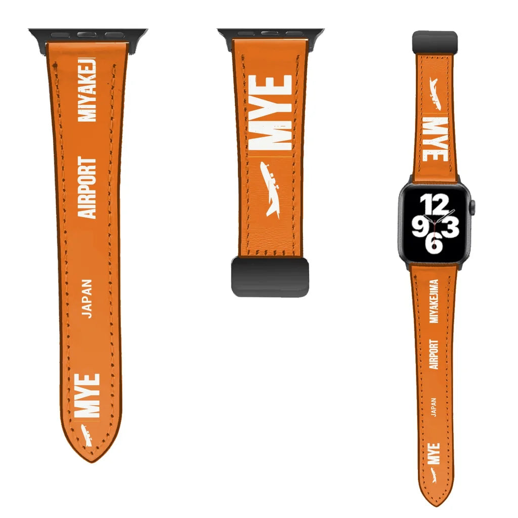 WBV6 | Miyakejima Airport MYE | Leather - Orange