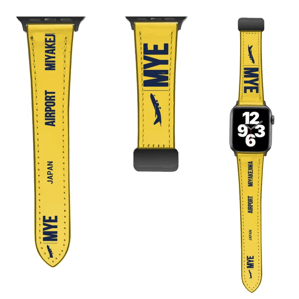 WBV6 | Miyakejima Airport MYE | Leather - Yellow