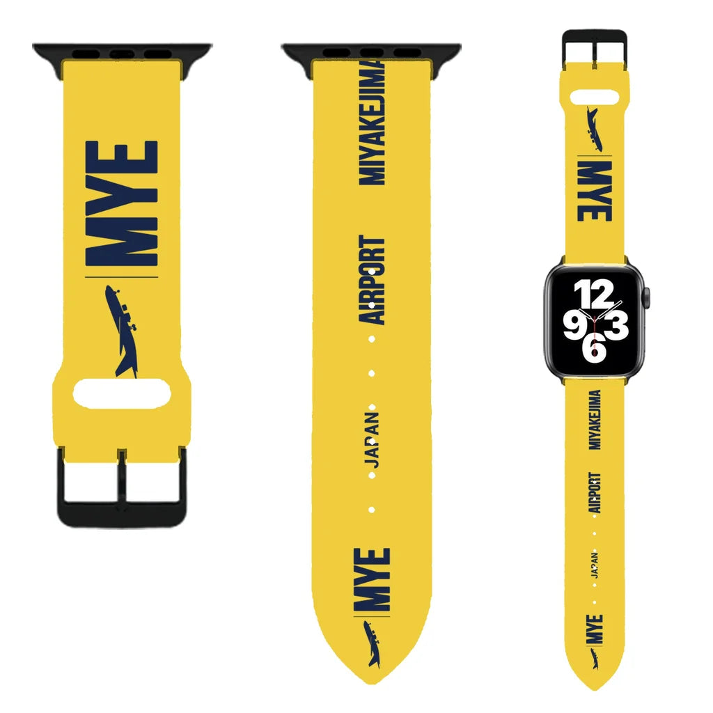 WBV6 | Miyakejima Airport MYE | Yellow (Metal Buckle)