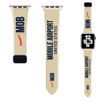 Thumbnail for WBV6 | Mobile Regional Airport MOB | Beige (Magnetic Band)