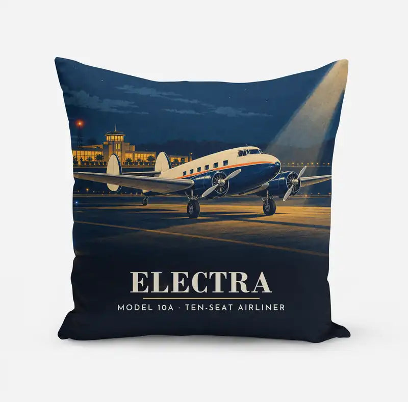 Model 10A Electra - 3D - Pillow - Full Print
