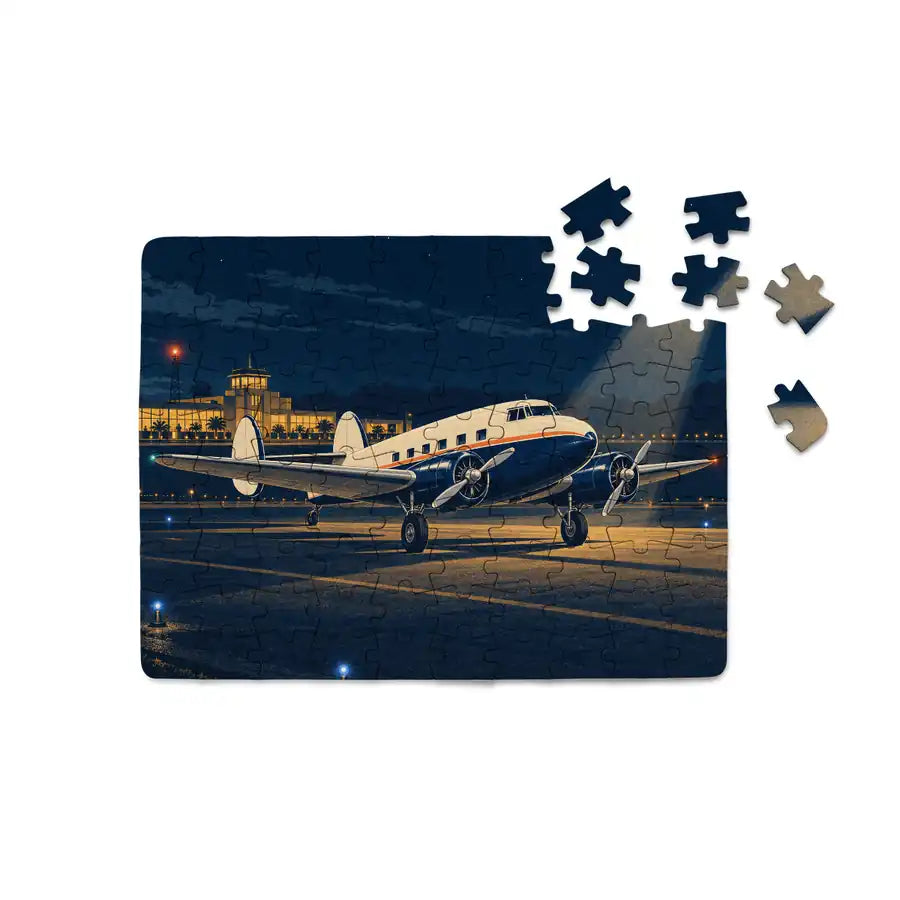Model 10A Electra - 3D - Puzzle