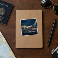 Thumbnail for Model 10A Electra - 3D - Square Sticker - Notebook