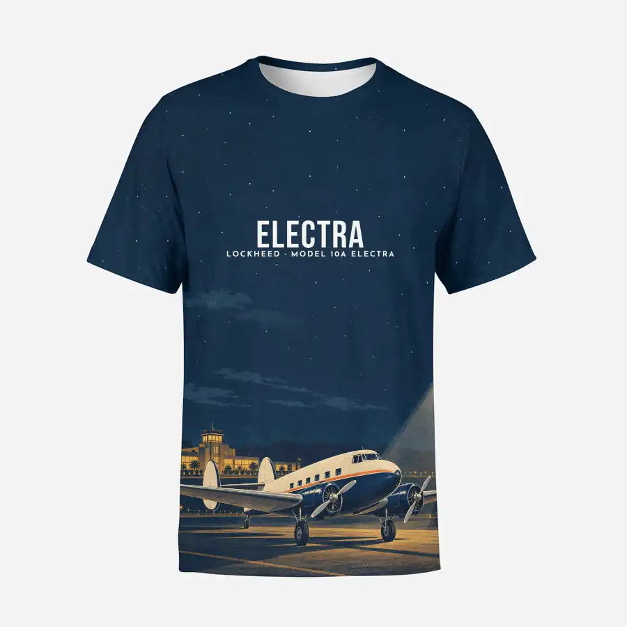 Model 10A Electra 3D All-Over Print Clothing - T-Shirt - 3D