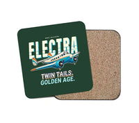 Thumbnail for Model 10A Electra - Cartoon - Coaster - Dark Green