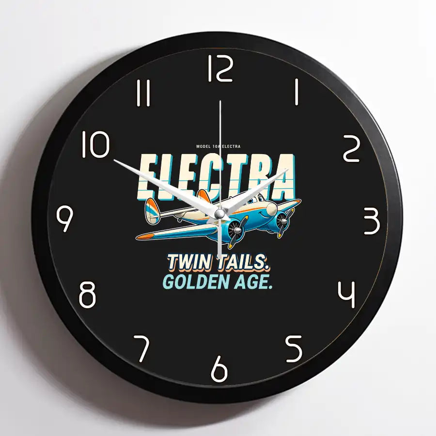 Model 10A Electra - Cartoon - Framed - Black