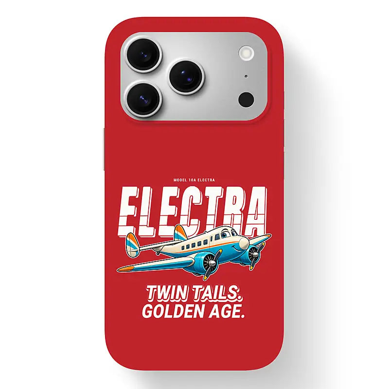 Model 10A Electra - Cartoon - MagSafe iPhone 17 Pro - Red