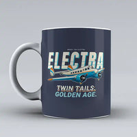Thumbnail for Model 10A Electra - Cartoon - Mug - Dark Blue