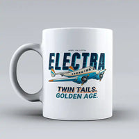 Thumbnail for Model 10A Electra - Cartoon - Mug - White