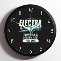 Thumbnail for Model 10A Electra - Cartoon + Name - Framed - Black